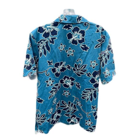 Alohawears men’s size L 100% cotton button up made in Hawaii shirt. - Picture 2 of 4